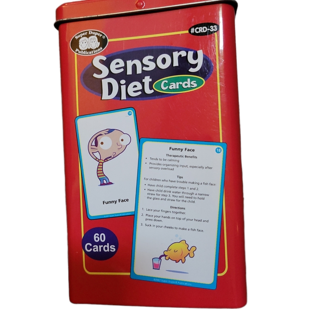 Sensory Diet Game Cards